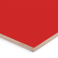  Foliovaná překližka červená - 2500x1250 - 12 mm