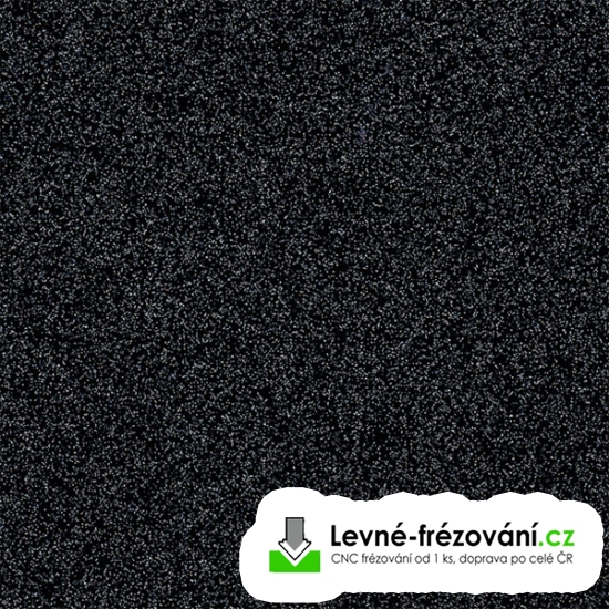 Kompaktní deska Fundermax Exterior 0080 NT+G Black+Glitter, hnědé jádro