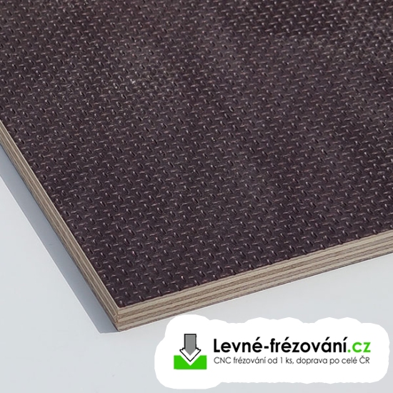 Foliovaná překližka protiskluz - 2500x1250 - 9 mm