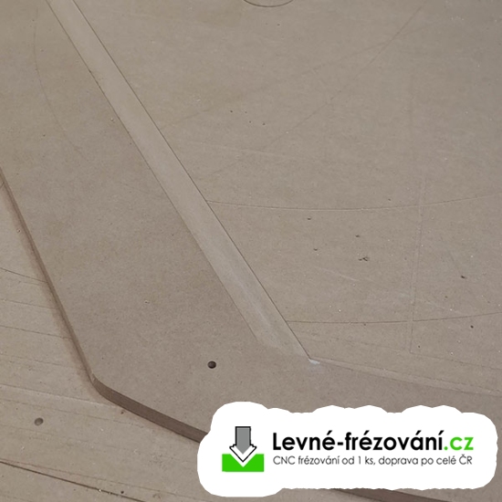 MDF 8 mm přírodní - 2800x2070 mm 1/2