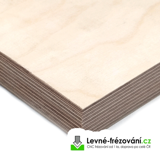 Překližka bříza 12 mm MULTIPLEX - 2500 x 1250 mm