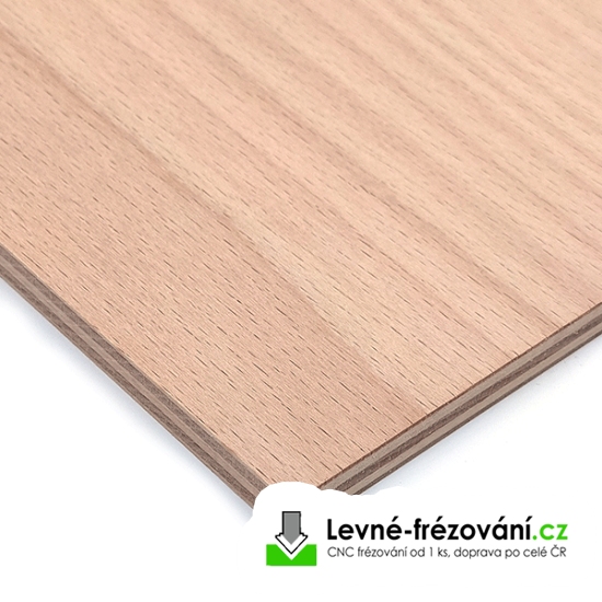 Překližka buk 30 mm - 2500 x 1250 mm