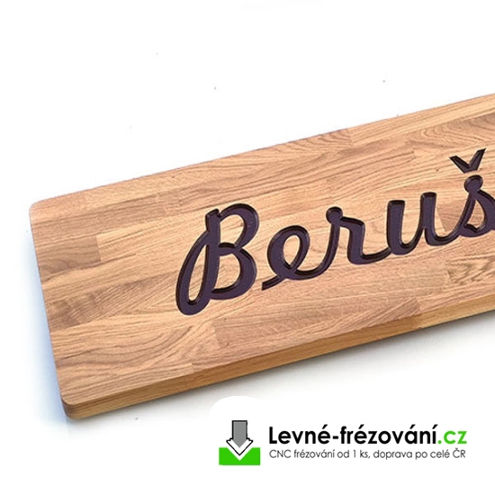 Spárovka DUB 4000x610x40 mm - cinkované napojení