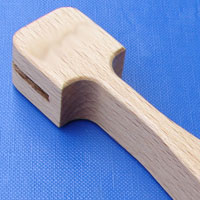 Dřevěný držák - buk: 20x85 mm